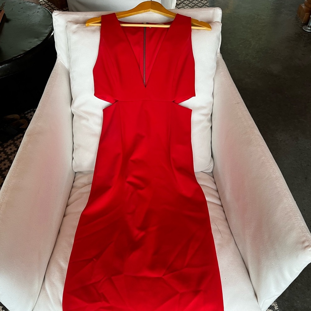 Alice and Olivia Red Dress